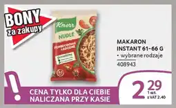 Selgros Makaron instant oferta