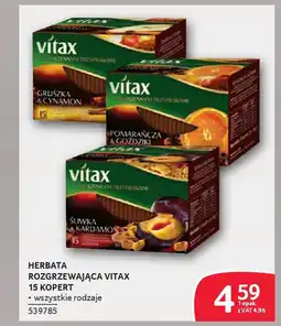 Selgros Herbata rozgrzewająca vitax oferta
