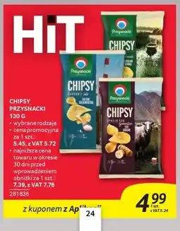 Selgros Chipsy przysnacki oferta