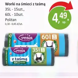 Sklepy S Worki na śmieci z taśmą Gosia oferta
