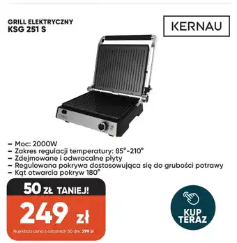 Grill elektryczny Kernau KSG 251 S