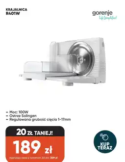 Max Elektro Gorenje Krajalnica R401W oferta