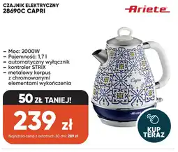 Max Elektro Ariete Czajnik elektryczny 28690C Capri oferta