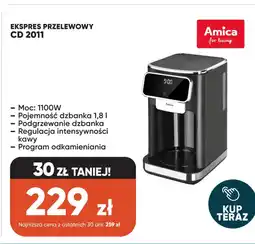 Max Elektro Amica Ekspres przelewowy CD 2011 oferta