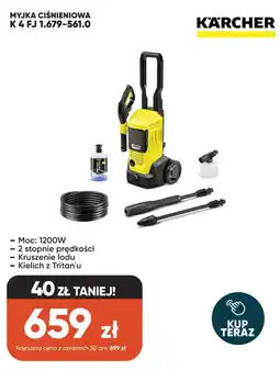 Max Elektro Kärcher Myjka ciśnieniowa K 4 FJ 1.679-561.0 oferta
