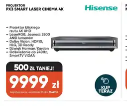 Max Elektro Hisense Projektor PX3 Smart Laser oferta