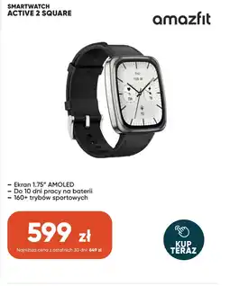 Max Elektro Amazfit Smartwatch Active 2 Square oferta