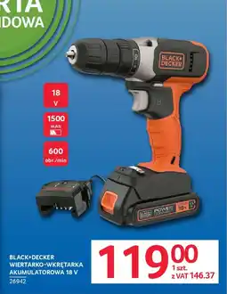 Selgros Wiertarko-wkrętarka akumulatorowa 18 v oferta