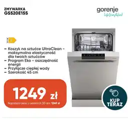 Max Elektro Gorenje Zmywarka GS520E15S oferta
