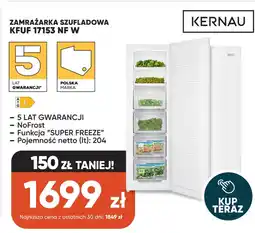 Max Elektro Kernau Zamrażarka KFUF 17153 NF W oferta