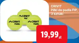 Lidl CRIVIT Piłki do padla FIP, 3 sztuki oferta