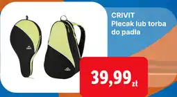 Lidl CRIVIT Plecak lub torba do padla oferta