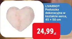 Lidl LIVARNO Poduszka dekoracyjna w kształcie serca, 45 x 50 cm oferta
