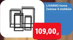 Lidl LIVARNO home Zestaw 4 stolików oferta