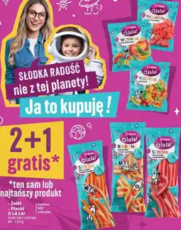 Intermarche Żelki, Pianki O LA LA! (wybrane rodzaje) oferta