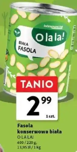 Intermarche Fasola konserwowa biała O LA LA! oferta