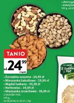 Intermarche Żurawina suszona, Mieszanka bakaliowa, Migdał łuskany, Nerkowiec, Mieszanka orzechowa oferta