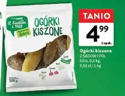 Intermarche Ogórki kiszone oferta