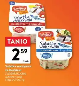 Intermarche Sałatka warzywna ze śledziem oferta