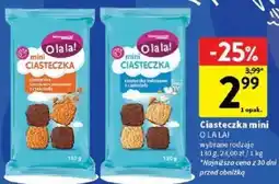 Intermarche Ciasteczka mini O LA LA! wybrane rodzaje oferta