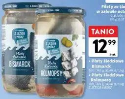 Intermarche Płaty śledziowe Bismarck Z Jezior i Mórz oferta