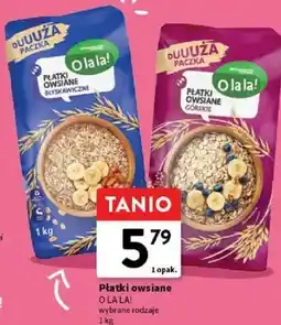 Intermarche Płatki owsiane O LA LA! wybrane rodzaje oferta