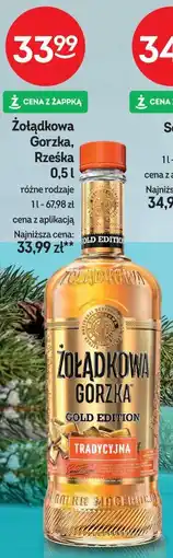 Żabka Żołądkowa Gorzka, Rześka oferta