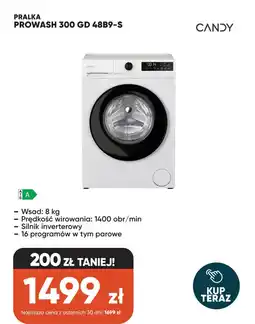 Max Elektro Candy Pralka Prowash 300 GD 48B9-S oferta