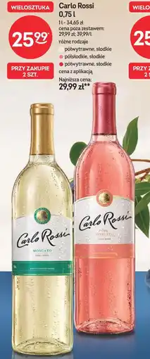 Żabka Carlo Rossi 0,75 (różne rodzaje) oferta