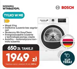 Max Elektro Bosch Suszarka WTH8627GPL oferta