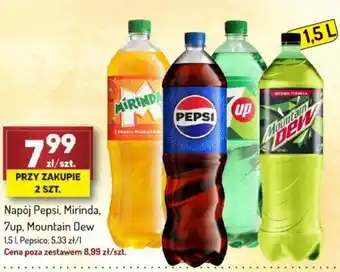 Avita Napój Pepsi, Mirinda, 7up, Mountain Dew oferta