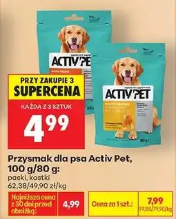 Biedronka Przysmak dla psa kostki oferta