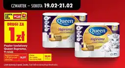 Biedronka Papier toaletowy Supreme premium comfort 4-warstwowy DRUGI ZA 1 ZŁ oferta