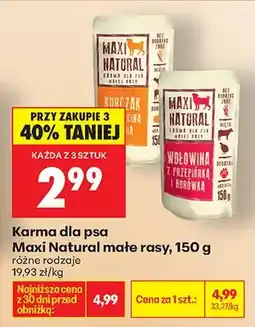 Biedronka Karma dla psa małe rasy oferta