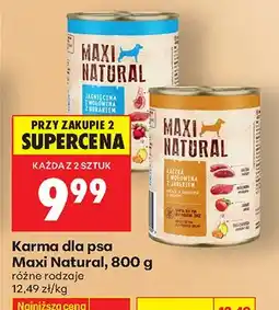 Biedronka Karma dla psa różne rodzaje oferta