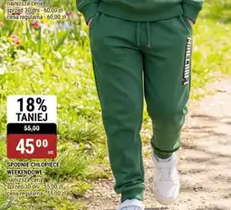 bi1 Spodnie chłopiece weekendowe oferta