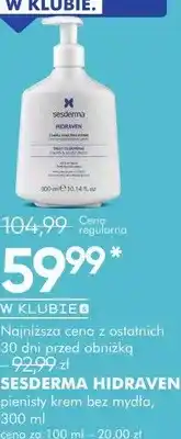 SuperPharm Pienisty krem bez mydła Hidraven oferta