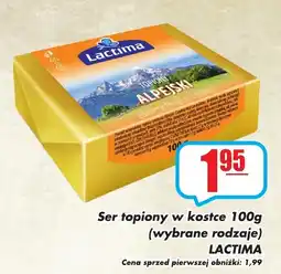Sezamek Ser topiony w kostce LACTIMA oferta