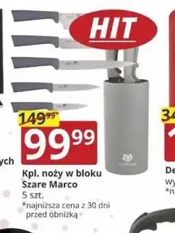 Prymus-AGD Kpl. noży w bloku Szare Marco oferta