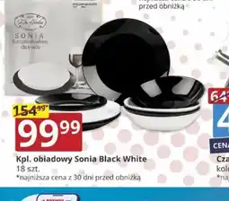 Prymus-AGD Sonia Kpl. obiadowy Black White oferta