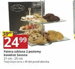 Prymus-AGD Patera szklana 2 poziomy kwadrat Savona oferta