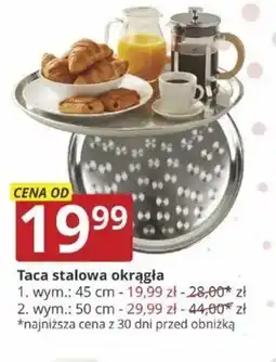 Prymus-AGD Taca stalowa okrągła oferta