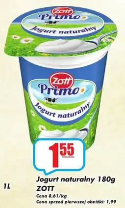 Sezamek Jogurt naturalny ZOTT oferta