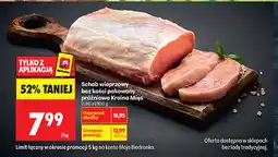 Biedronka Schab wieprzowy bez kości pakowany próżniowo Kraina Mięs oferta