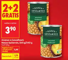 Biedronka Ananas w kawałkach Nasza Spiżarnia oferta
