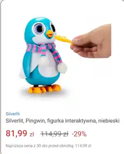 Smyk Silverlit, Pingwin, figurka interaktywna, niebieski oferta