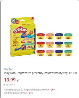 Smyk Play-Doh, Imprezowe prezenty, zestaw kreatywny, 12 tub oferta