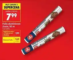 Biedronka Folia aluminiowa Zosia oferta