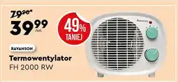 Biedronka Termowentylator FH 2000 RW oferta