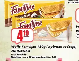 Sezamek Jutrzenka Wafle Familijne oferta
